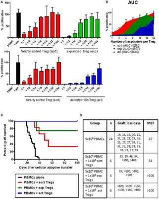 Transiently Activated Human Regulatory T Cells Upregulate BCL-XL Expression and Acquire a Functional Advantage in vivo